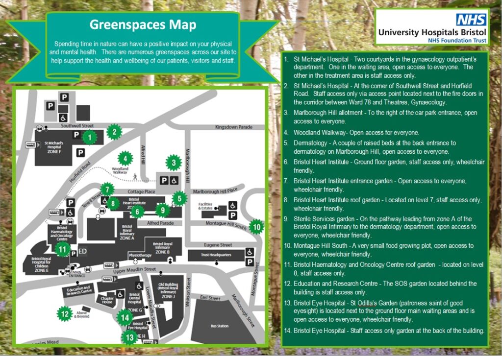 Bristol Precinct - Greenspaces Map