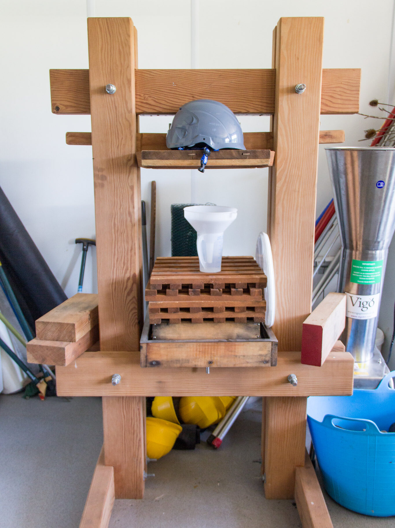 The apple press at Bethlem Royal Hospital