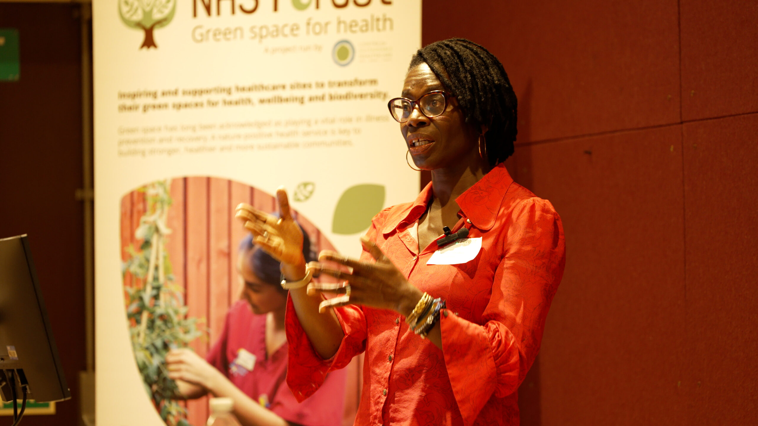 NHS Forest conference 2024 - Flo Headlam, keynote speaker